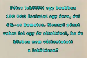 Matek szöveges kvíz: Mennyire vagy jó a százalékszámításban? Teszteld le tudásod!