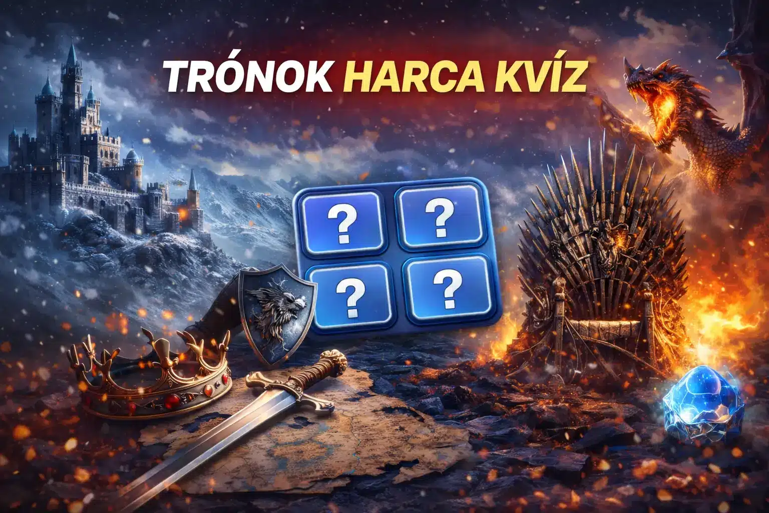Trónok harca kvíz: Csak a hatalmas fanoknak sikerül hibátlanra kitöltened ezt a kvízt!