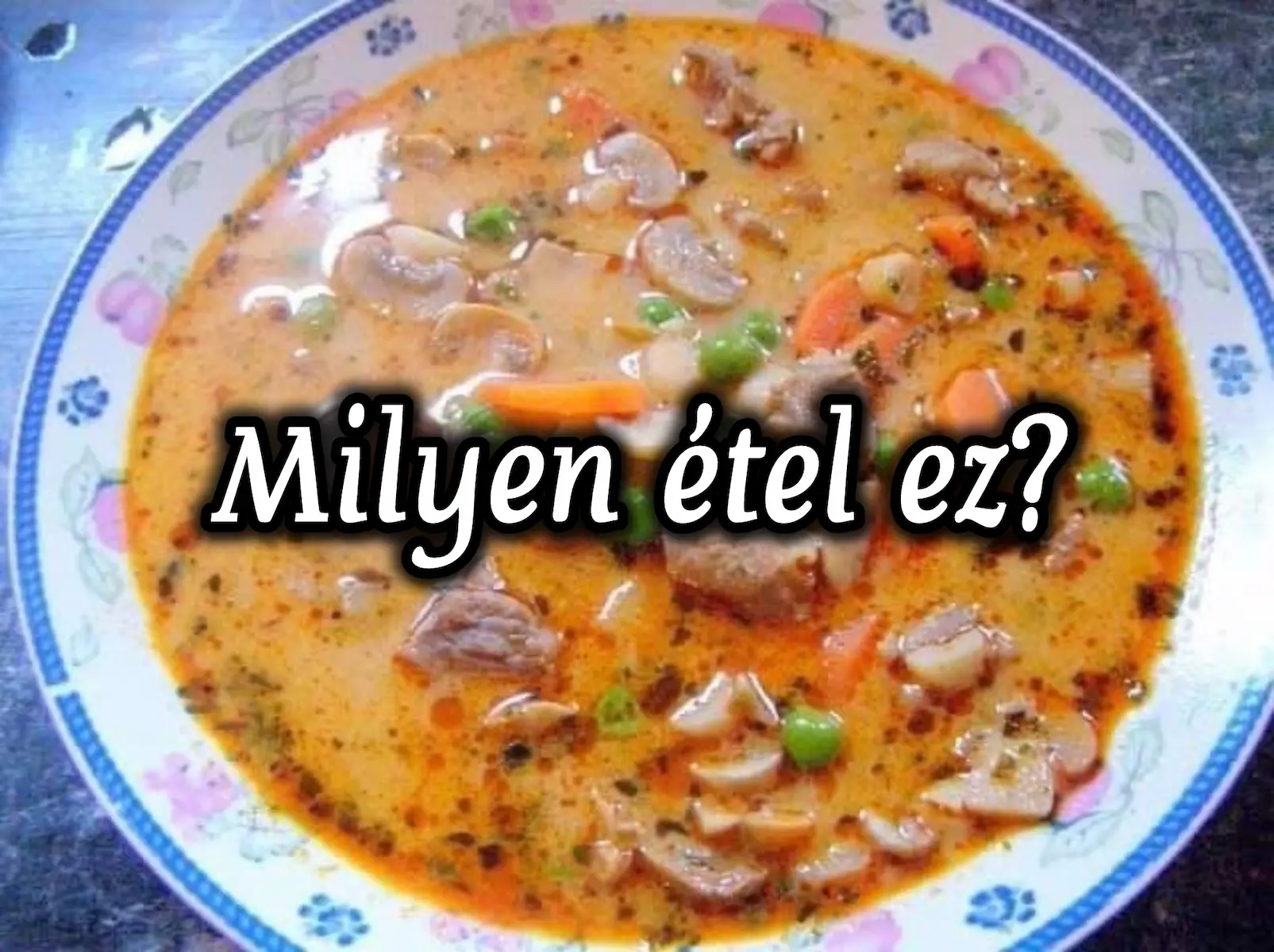 10-ből csak 1 ember tudja helyesen! Milyen étel szerepel a fotón?