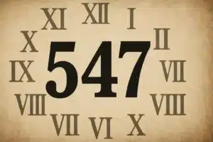 Hogyan írjuk római számmal az 547-et?