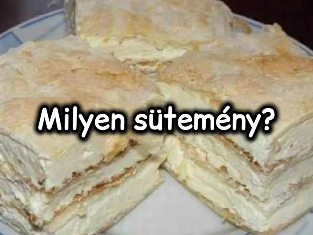 Milyen sütemény szerepel ezen a képen? Teszteld a tudásod!