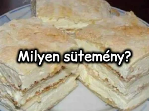 Milyen sütemény szerepel ezen a képen? Teszteld a tudásod!