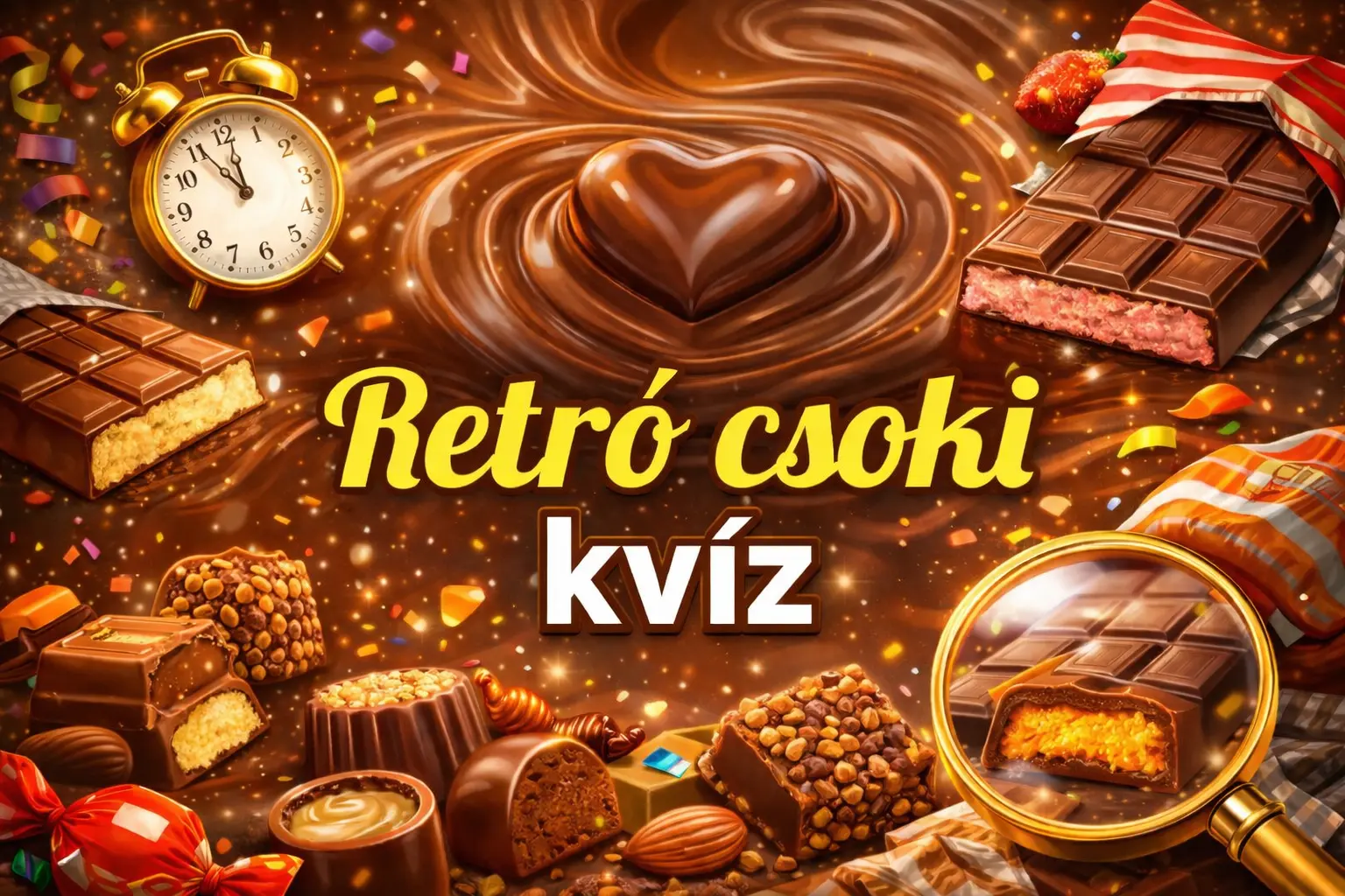 Retró kvíz: Emlékszel még, melyik csoki milyen ízű volt? Feltudod idézni a nevük alapján?