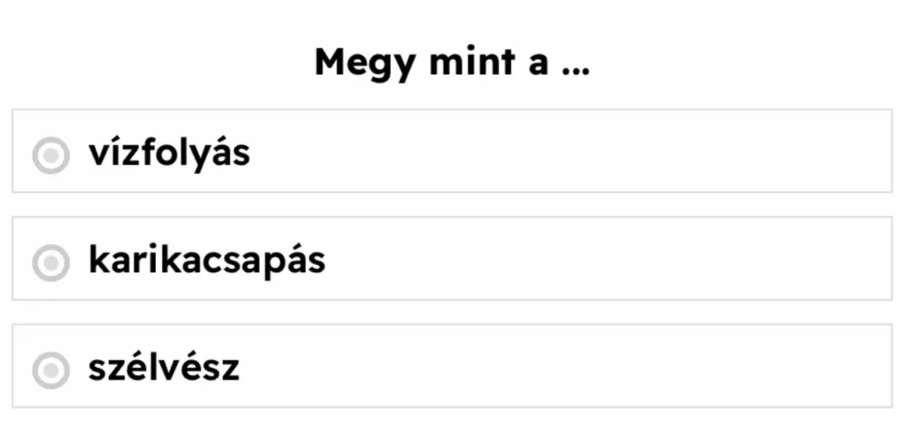 Közmondásos kvíz: 100 emberből 10-nek nem sikerül kiegészíteni a közmondást! Te ki tudod?