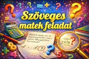 Szöveges matek feladat: Itt egy újabb egyszerűnek tűnő matek feladat, na de neked is menni fog a megoldása?