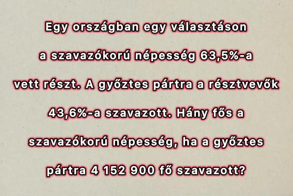 Szöveges matek kvíz: Mit gondolsz? Nagy számokkal is képes vagy jól számolni? Teszteld le magad!