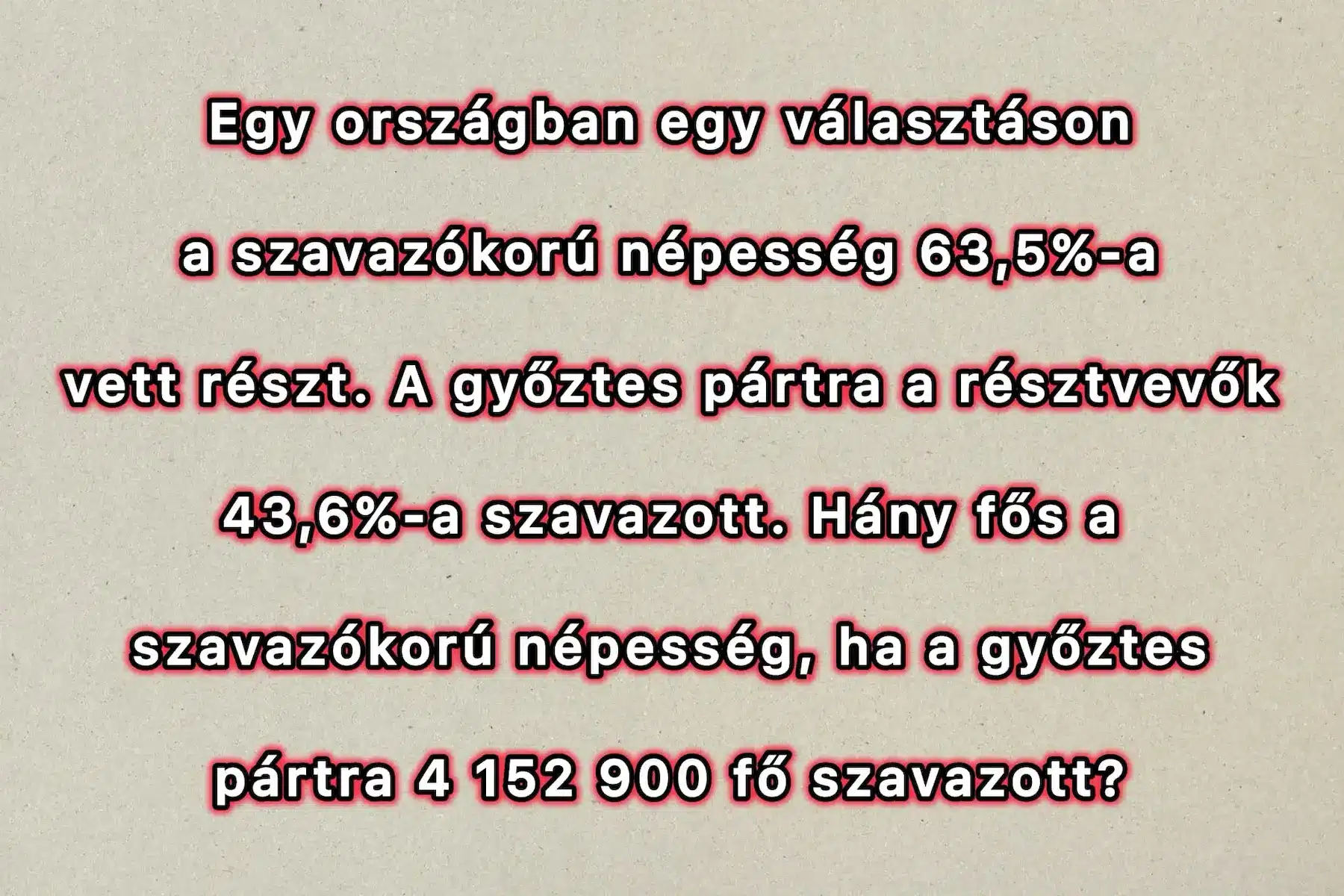 Szöveges matek kvíz: Mit gondolsz? Nagy számokkal is képes vagy jól számolni? Teszteld le magad!
