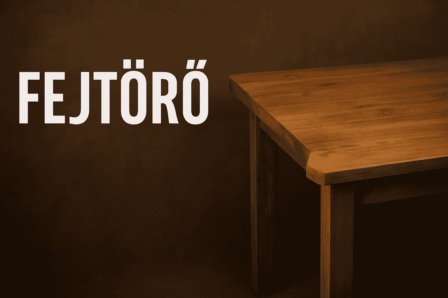 Logikai fejtörő - Hány sarka marad az asztalnak, ha egyet lefűrészelsz?