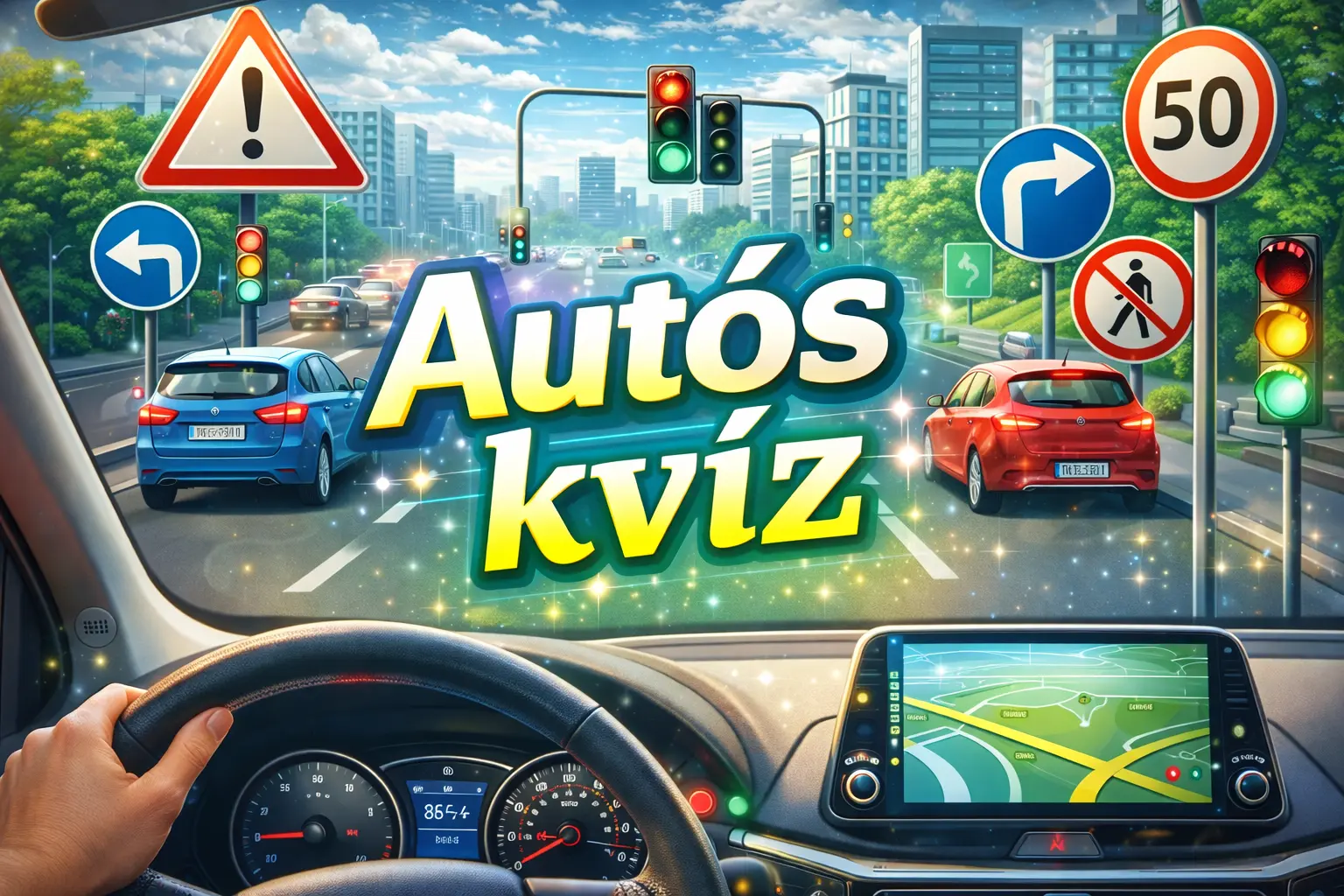 Autós kvíz: Ha ezt a 6 kérdést NEM tudod helyesen megválaszolni, azonnal add vissza a jogsidat!