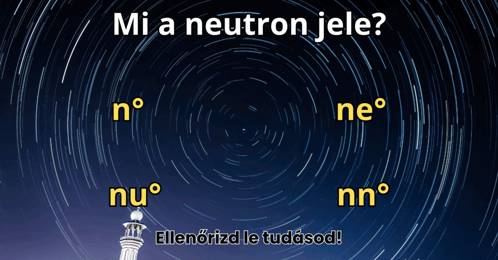 Napi kémia kvíz: tudod a választ az alábbi kérdésre?