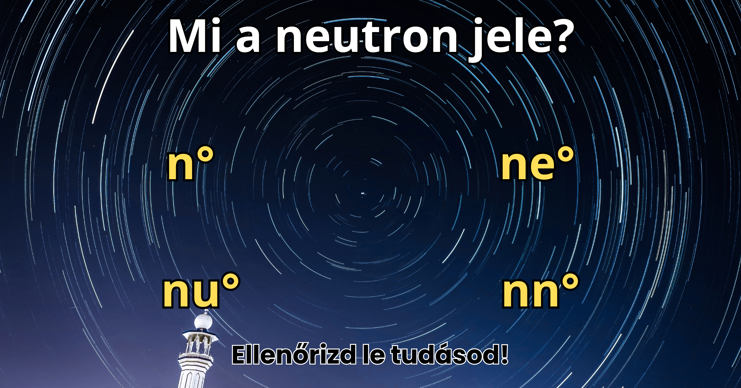 Napi kémia kvíz: tudod a választ az alábbi kérdésre?