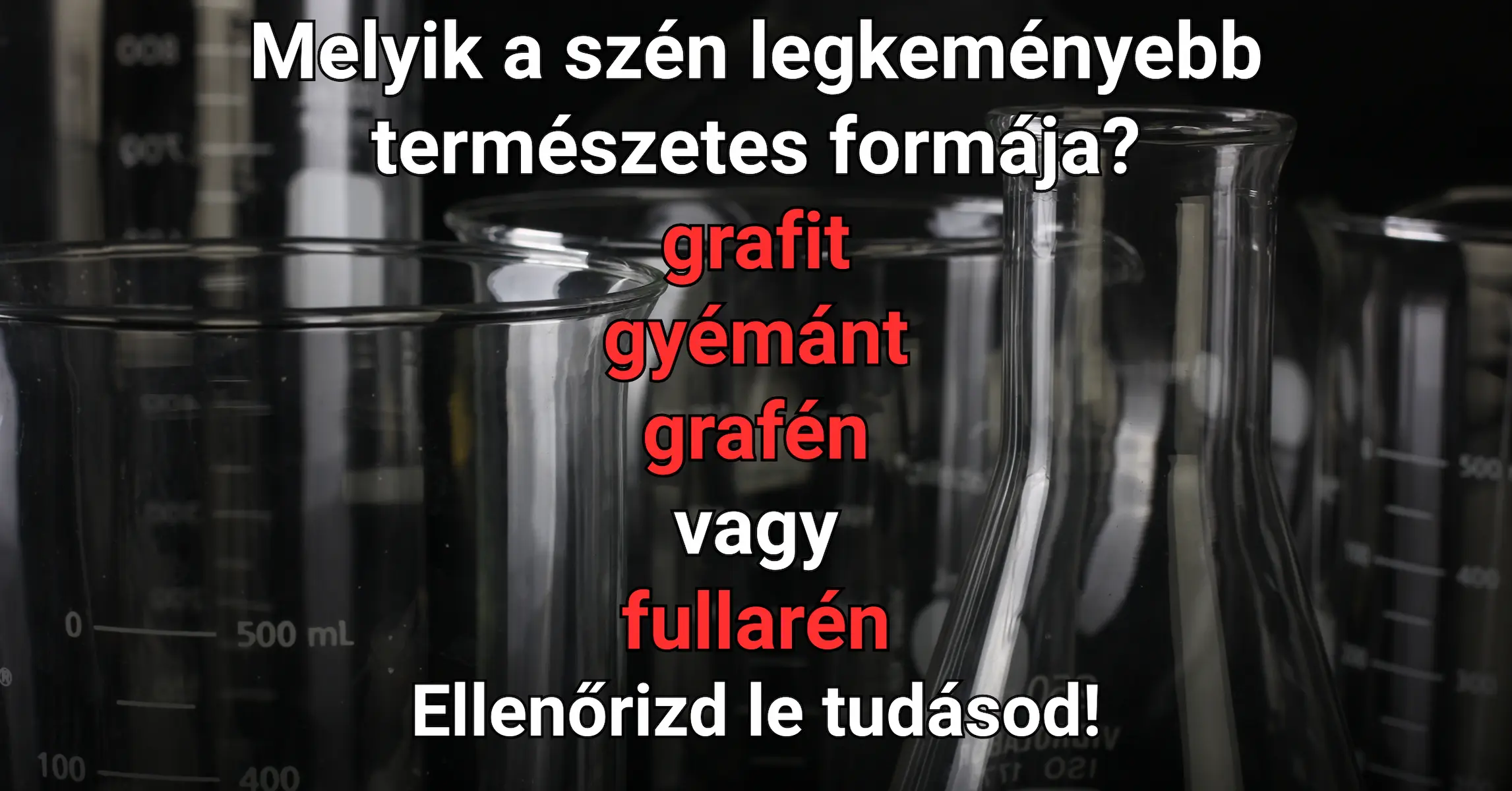 Napi kémia kvíz: Sokan nincsenek otthon a kémiában! Te jónak tartod magad?