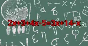 Napi trükkös matek feladat: Csak az emberek kevés százalékának megy az egyenletek megoldása. Te köztük vagy?