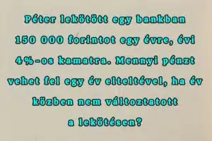 Ha 35 másodperc alatt megoldod ezt a logikai feladat, te egyszerűen zseni vagy!
