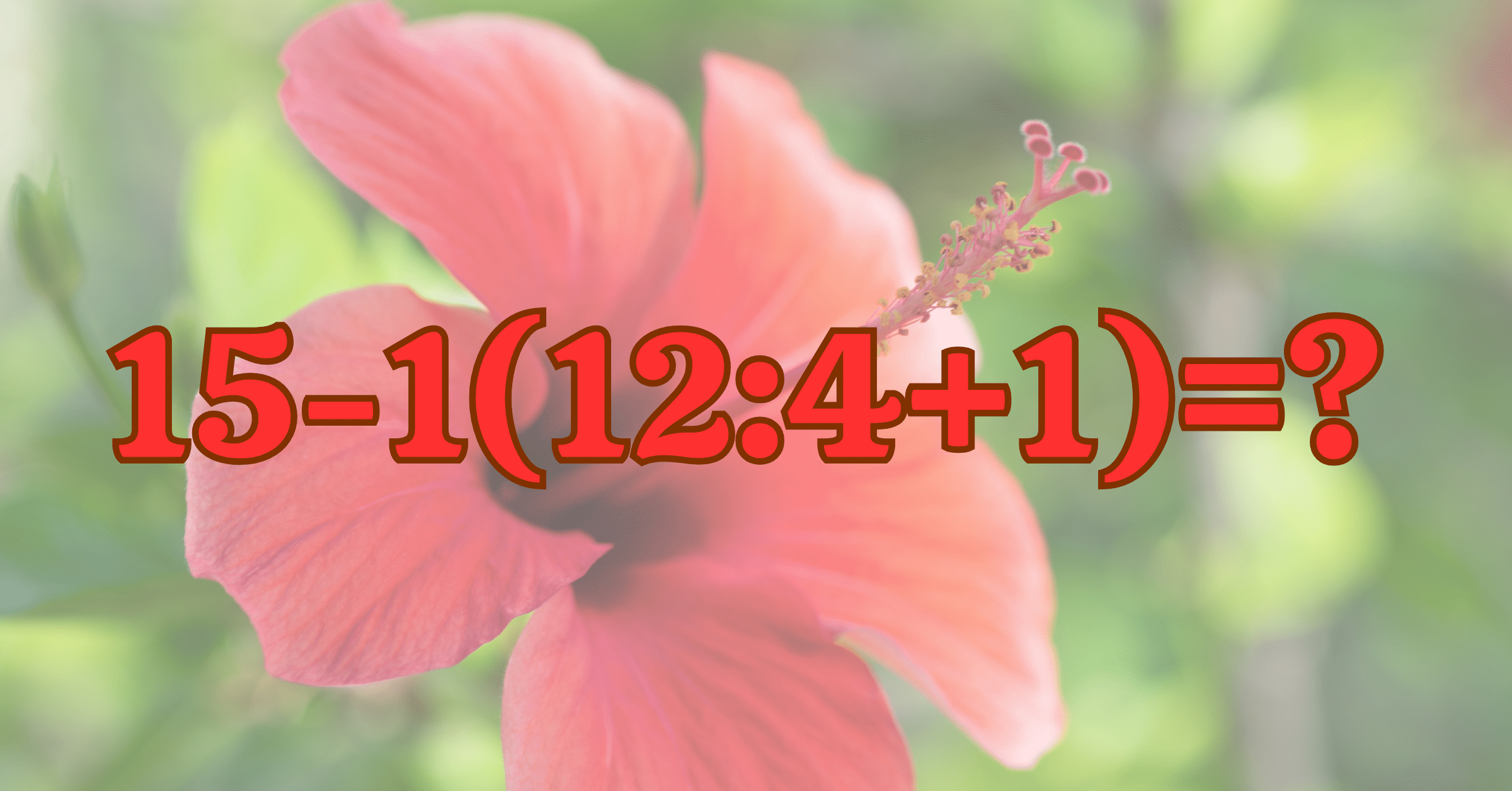 Ezt a matek feladatot mindössze az emberek 10%-a tudja megoldani. Te köztük vagy?