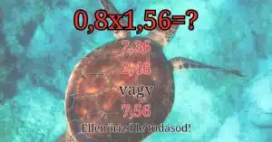 Hétvégi matek feladvány: Ki tudod számolni 10 másodperc alatt?