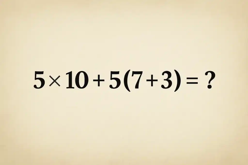 Profi matek feladat! Ha megoldod 10 másodpercen belül, te tényleg egy zseni vagy!