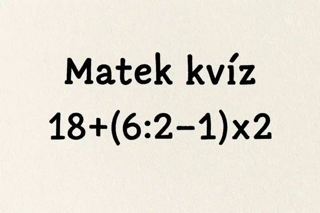 15 másodperced van megoldani, menni fog?