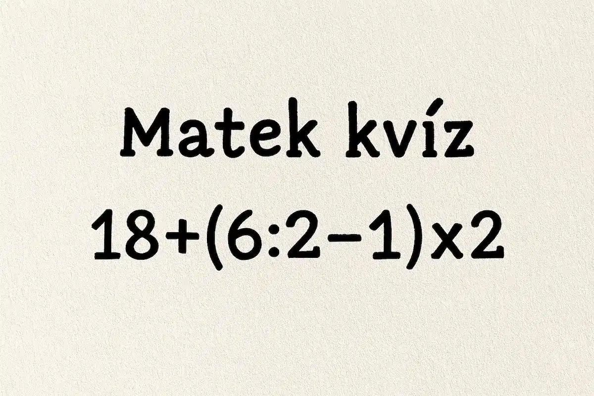 15 másodperced van megoldani, menni fog?