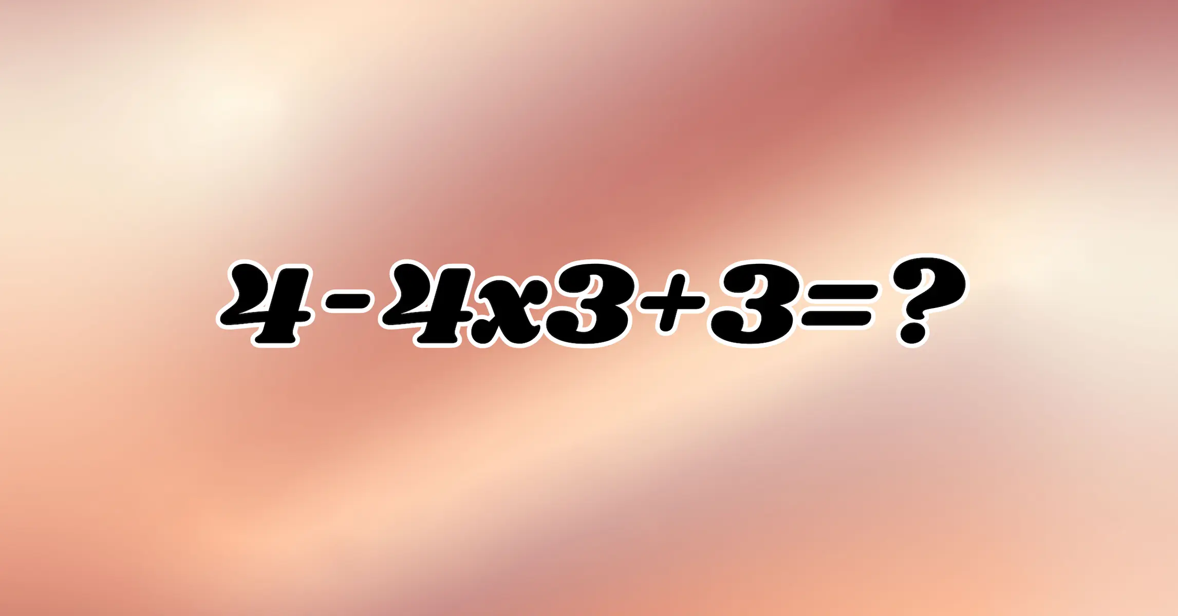 Napi matek feladvány: Vajon rájössz, melyik a jó megoldás?