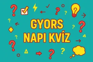 gyors napi kvíz