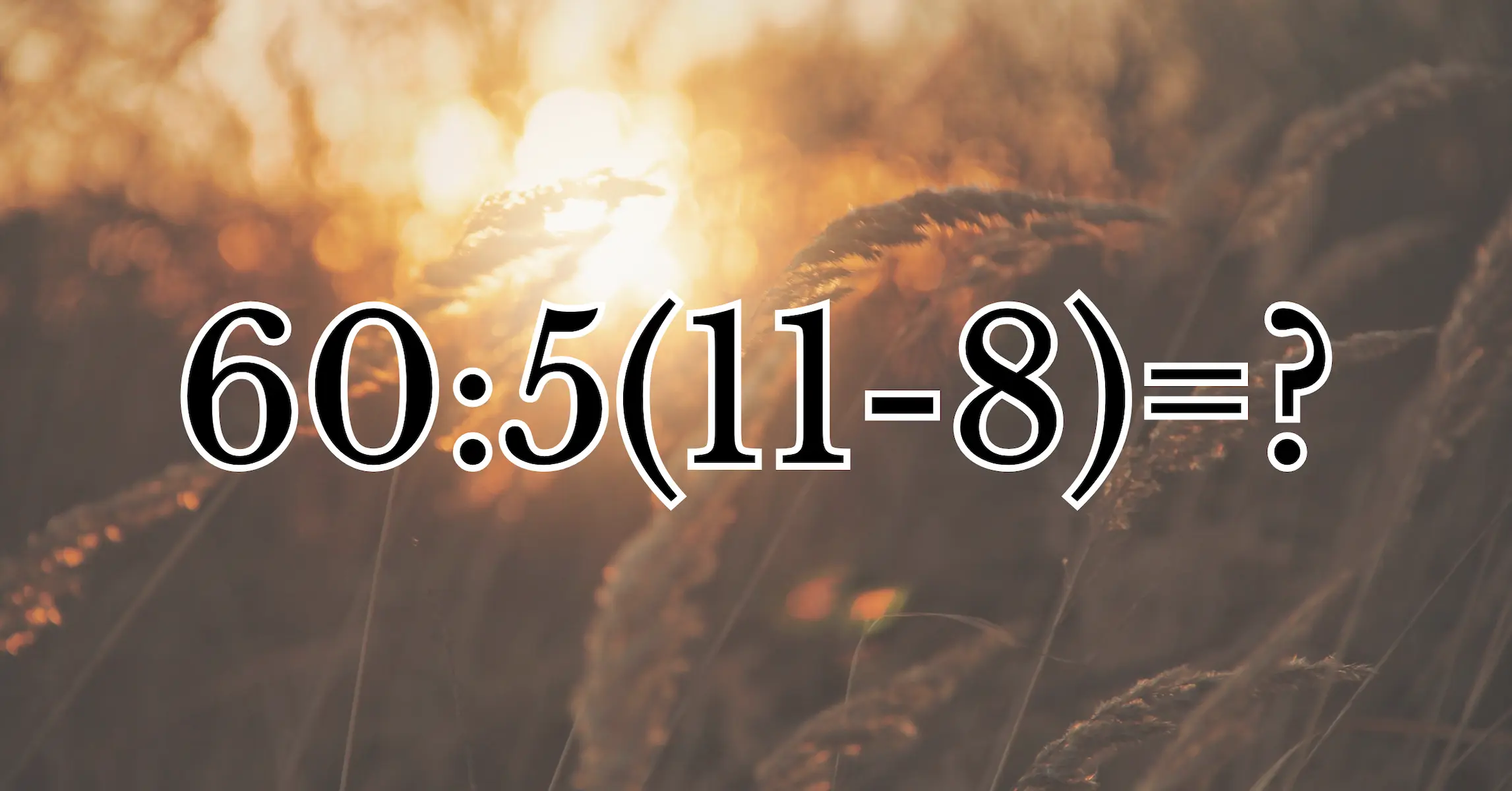 Villám matek kvíz: 10 másodperc alatt szinte lehetetlen, hogy kiszámold ezt a feladványt!