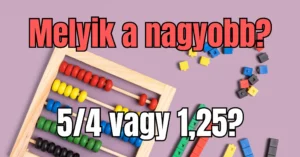 Hétvégi matek feladvány: Csak az emberek 10%-a tudja a jó megoldást csípőből rávágni!