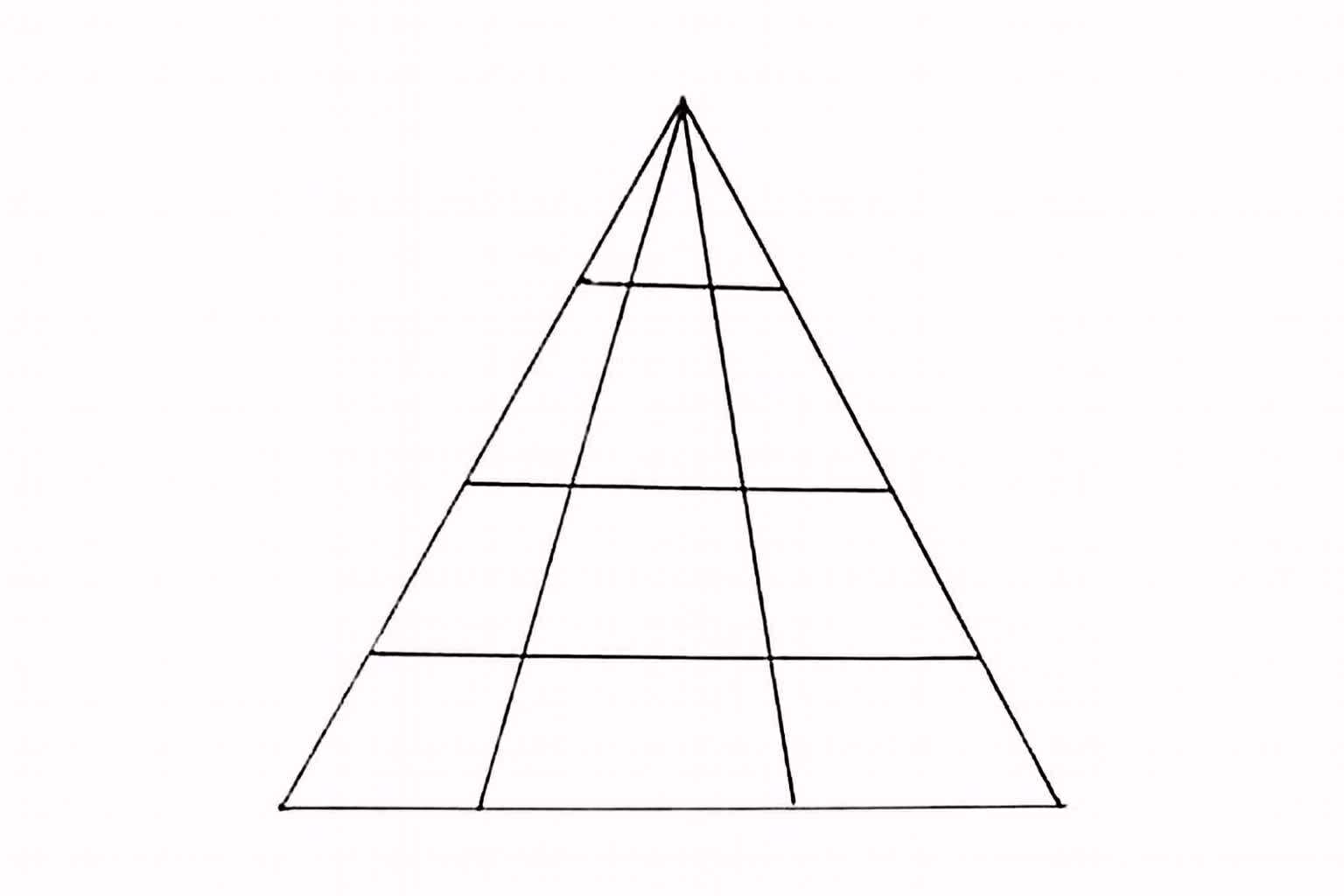 Napi geometria: Hány darab háromszög van ezen a képen?