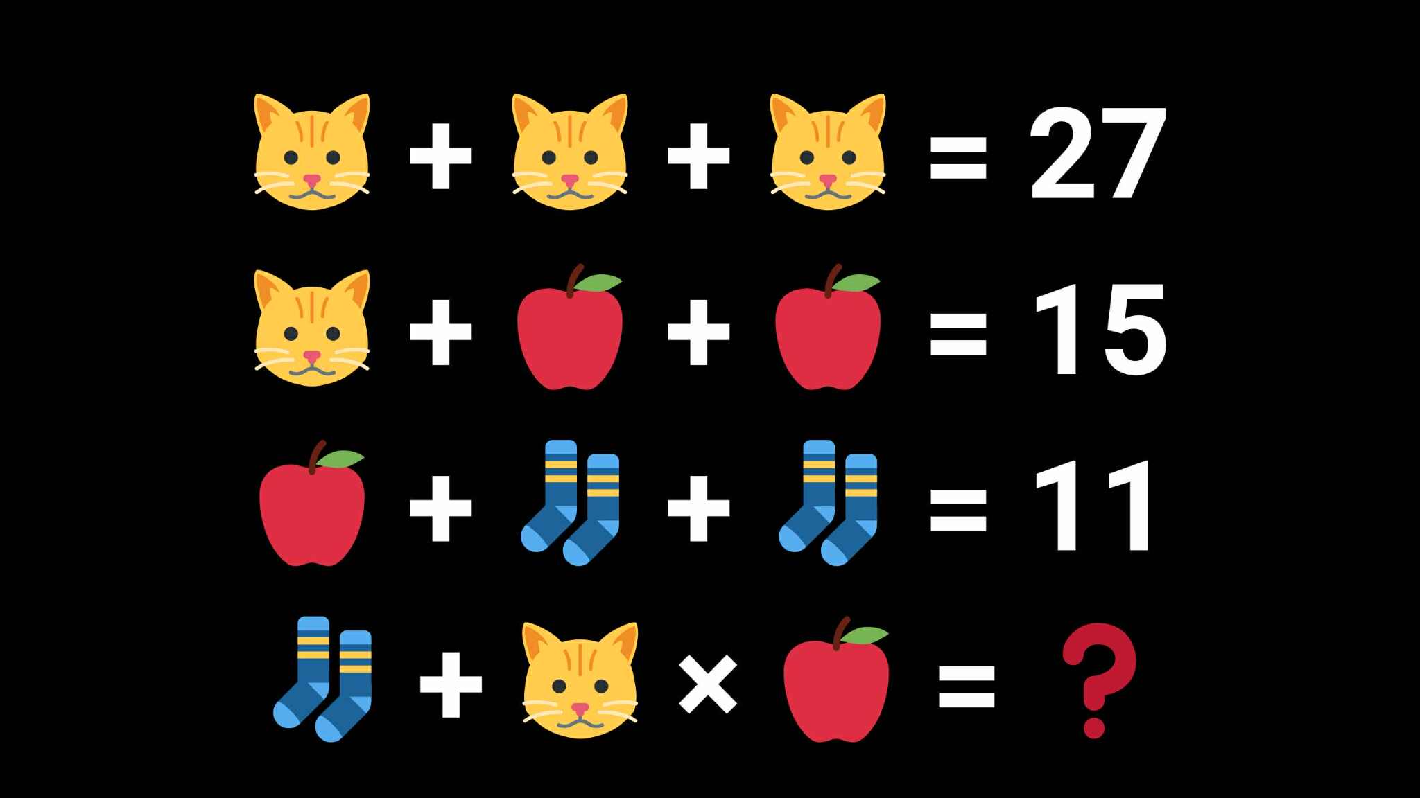 Logikai fejtörő, egy kis számolással: 20 másodperc alatt megoldod? Akkor király vagy!