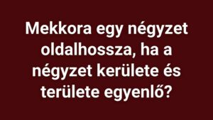 Napi logikai feladat: Jól gondold át, mielőtt válaszolsz!