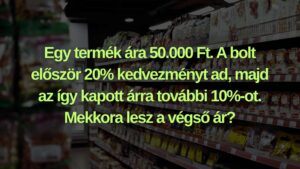 Hétvégi szöveges feladat: Ehhez aztán kell a matematika skill!