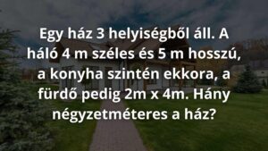 Ha ezt a feladatot fejben kiszámolod, okosabb vagy, mint egy negyedikes!