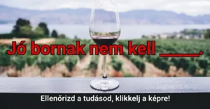 Hétvégi közmondás kvíz: Csak akkor állj neki ennek a feladványnak, ha igazán nagy bor rajongó vagy!
