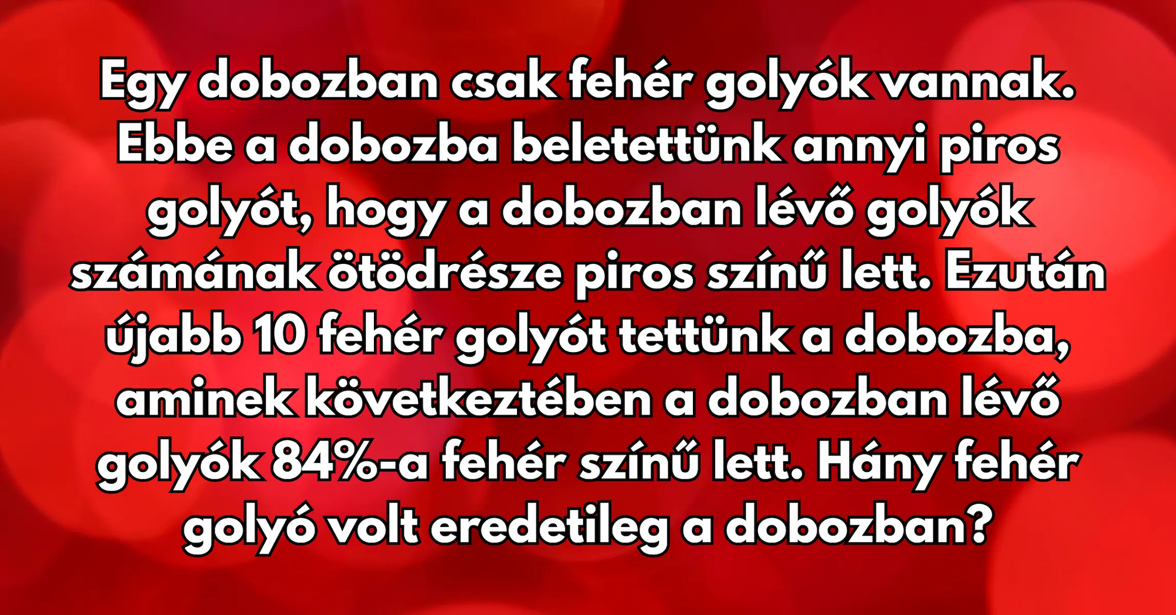 Napi szöveges matek feladat: Ezt a feladatot kizárt, hogy megold, ha nem matek tanár vagy!