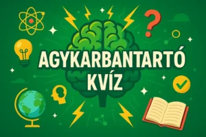 Agykarbantartó kvíz: Átlagon felüli az IQ-d, ha legalább 80%-ot elérsz!