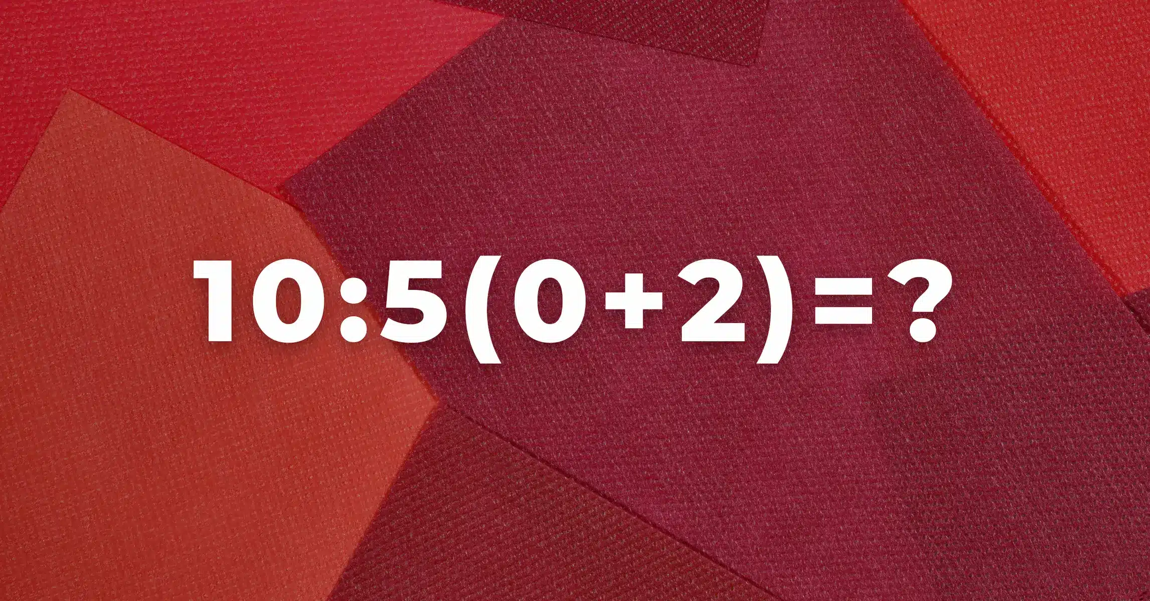 Napi matek feladat: Ne is állj neki, ha nem vagy tisztában a műveleti sorrenddel!