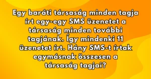 Napi szöveges feladat: Ezt a matek feladványt csak az emberek 80%-a nem tudja megoldani! Neked menni fog?
