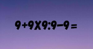 Bűvös 9-es matematika feladat: Na ki tudja megoldani?