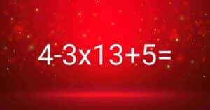 Egy trükkös matekpélda, amihez éles ész kell – próbáld ki, hogy neked is sikerül-e!