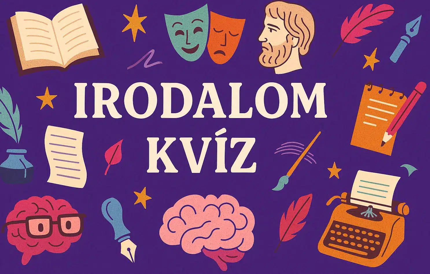 Irodalom kvíz: Mindössze az emberek 10%-a tudja megoldani hibátlanra ezt a kvízt! Te köztük vagy?