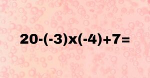 Matematika teszt: Ki tudja helyesen megoldani ezt a feladatot?
