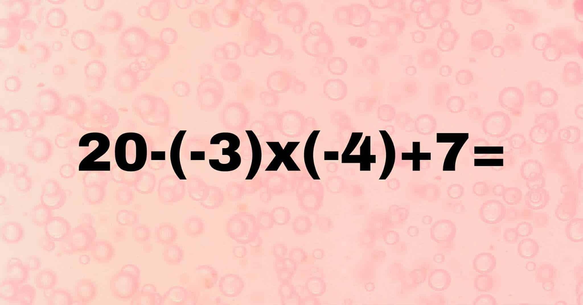 Matematika teszt: Ki tudja helyesen megoldani ezt a feladatot?