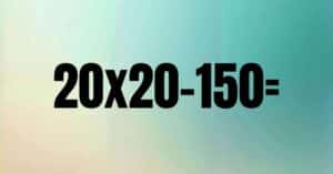 Hétvégi matek fejtörő: Tudod a megoldást?