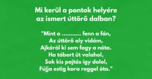 Retró kvíz: Ki tudod egészíteni ennek a régi jól ismert dalnak a szövegét? 40 év alatt nem biztos, hogy sikerül!