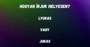 Napi helyesírás kvíz: Még mindig sokan nincsenek tisztában azzal, melyik szóhoz kell "j" és melyikhez "ly"!