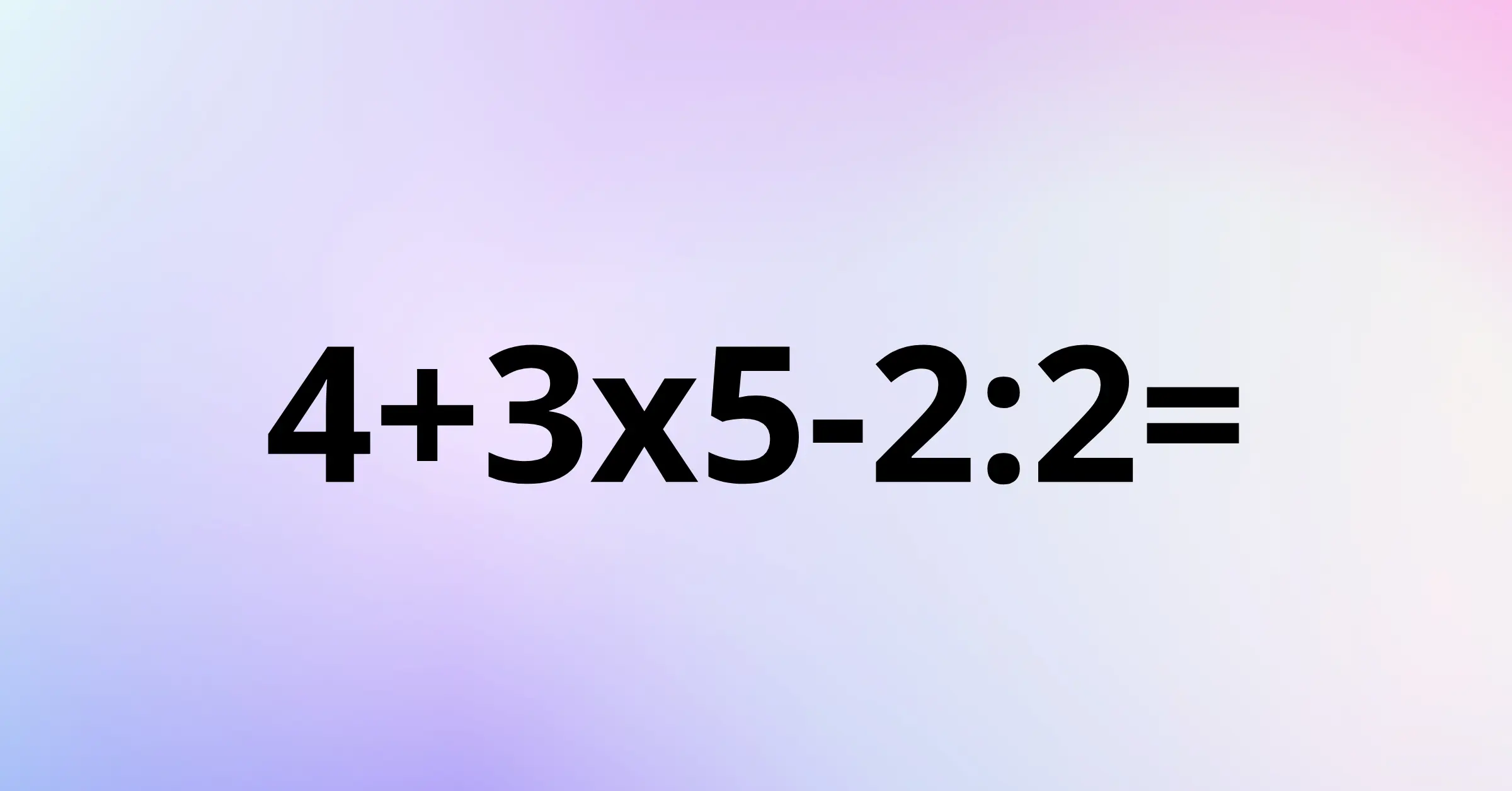 Napi matek feladvány: Csupán annyi a dolgod, hogy kiszámolt a feladatot!