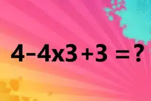 Matek feladvány: Megtudod oldani ezt az egyszerű feladványt?