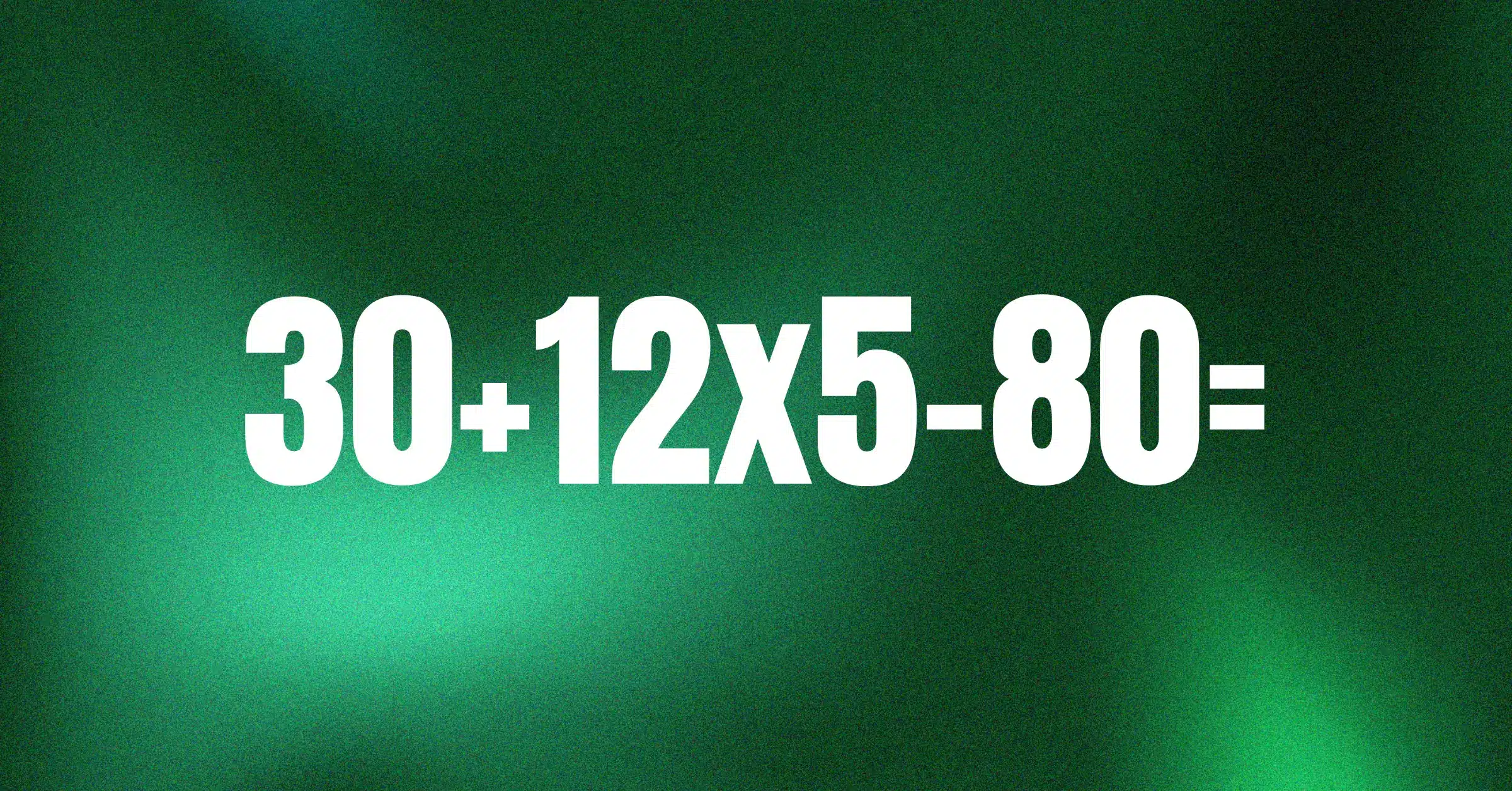 Matek feladvány: Kitudod számolni ezt a feladatot vagy túljár az eszeden?