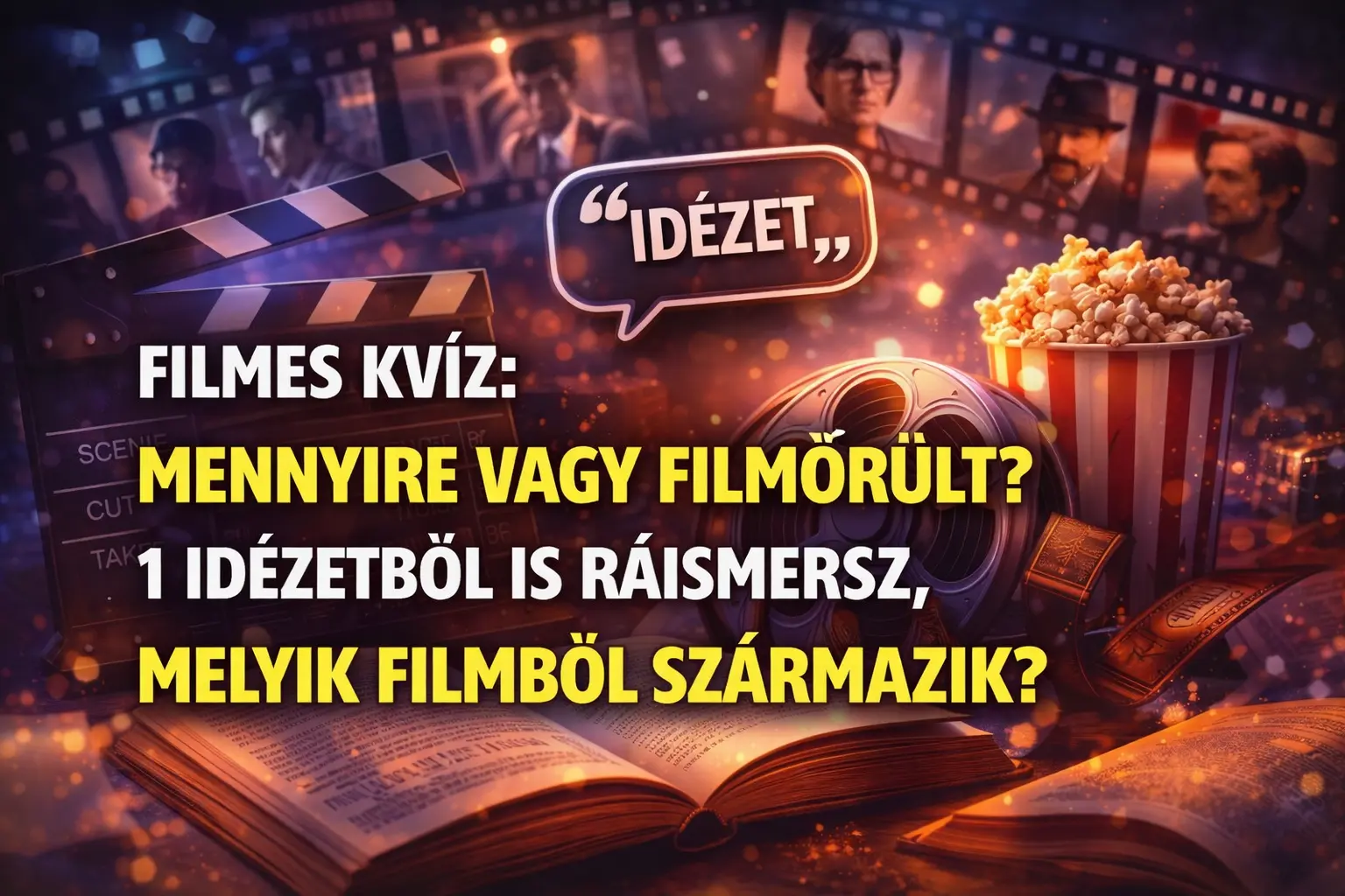 Filmes kvíz: Mennyire vagy filmőrült? 1 idézetből is ráismersz, melyik filmből származik?