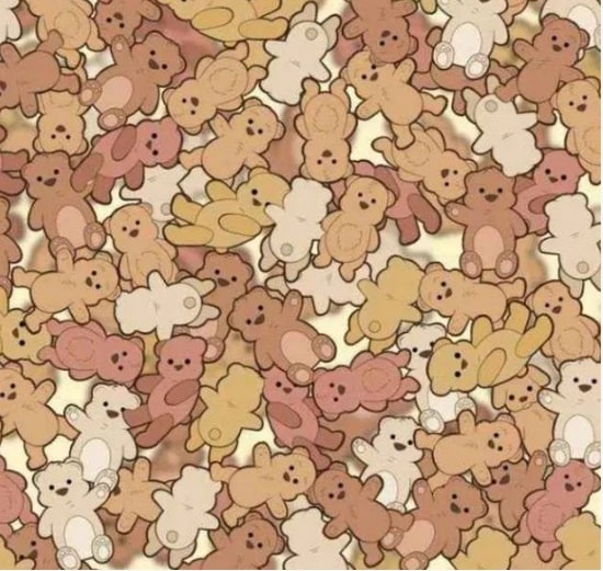 IQ-teszt a leggyorsabbaknak: megtalálod a kutyát a plüssmacik között 7 másodperc alatt?